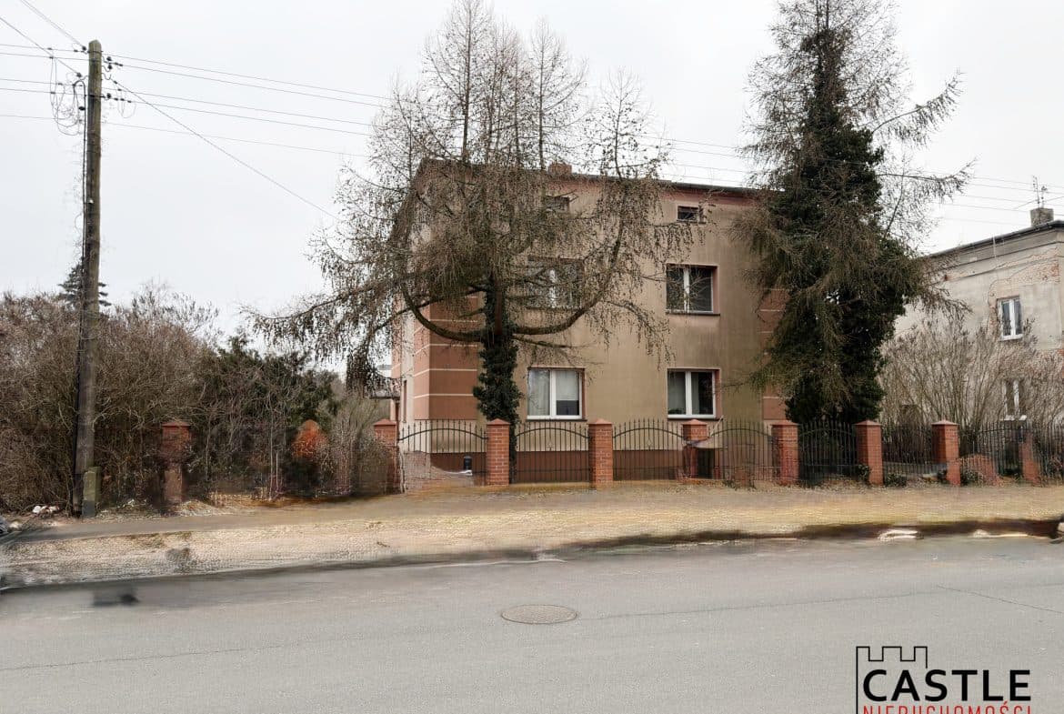 Dom na dużej działce 1911 m² – Poznań, ul. Rzeczna