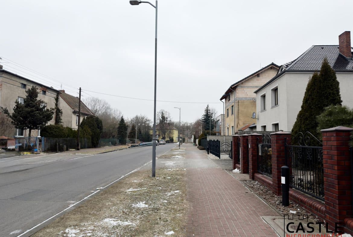 Dom na dużej działce 1911 m² – Poznań, ul. Rzeczna